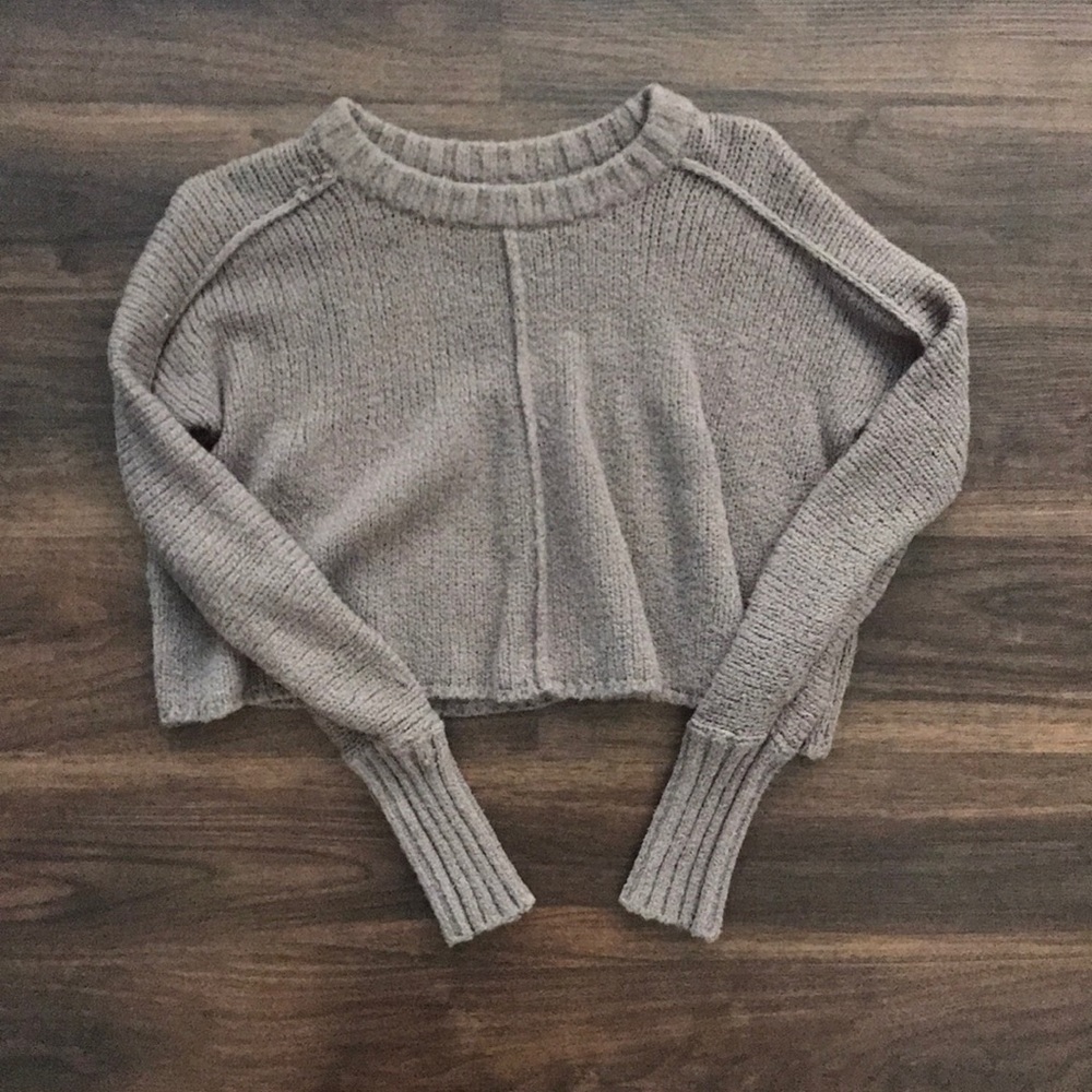 Cropped sweater